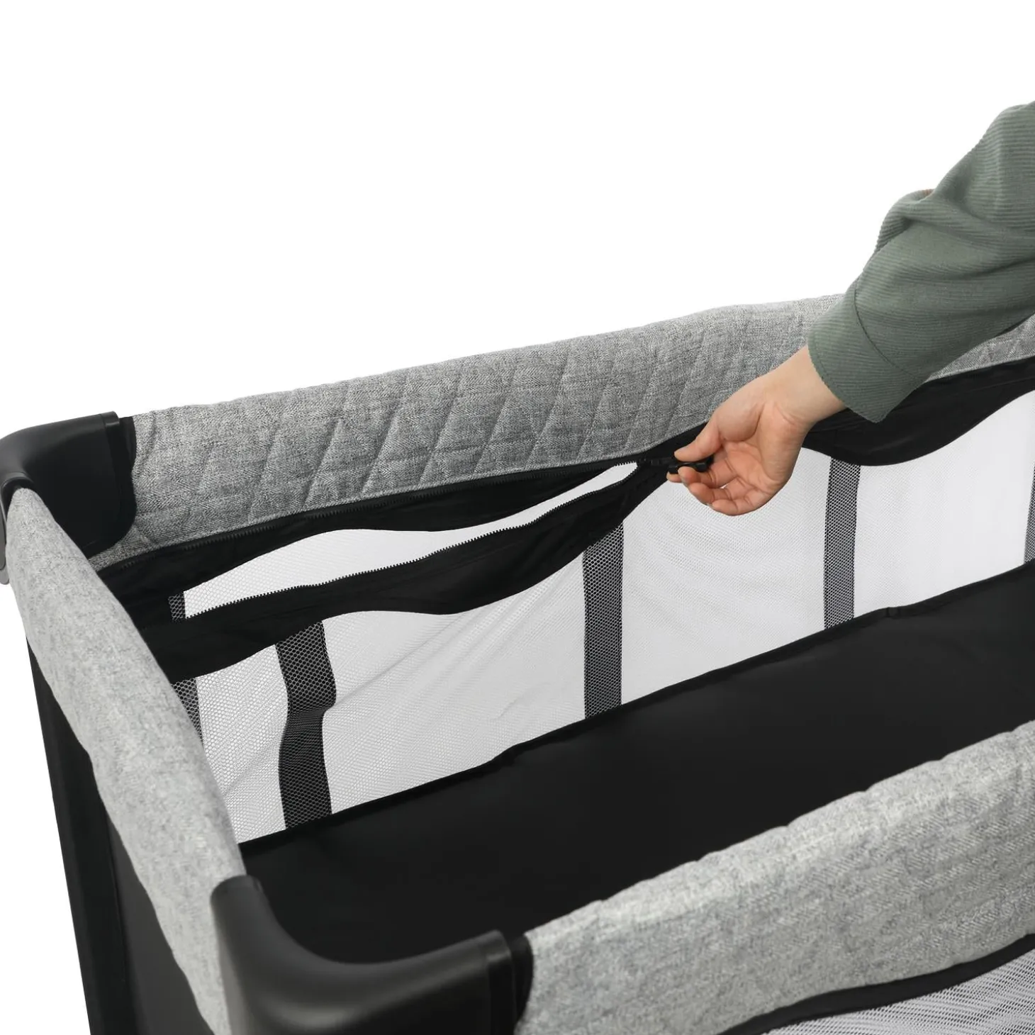Renolux Lit parapluie bi-positions pliage rapide Xpress Padded Griffin