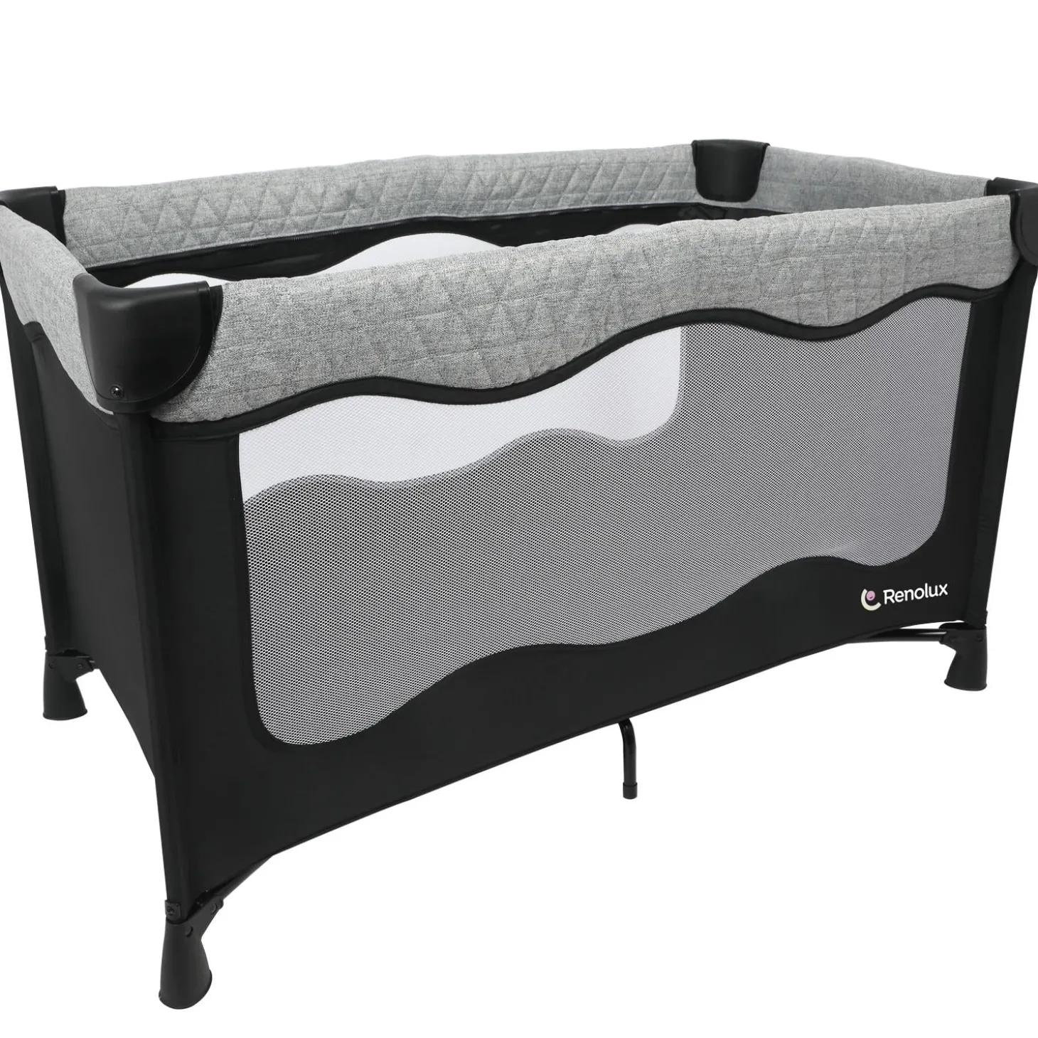 Renolux Lit parapluie bi-positions pliage rapide Xpress Padded Griffin