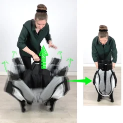 Renolux Lit parapluie bi-positions pliage rapide Xpress Padded Griffin