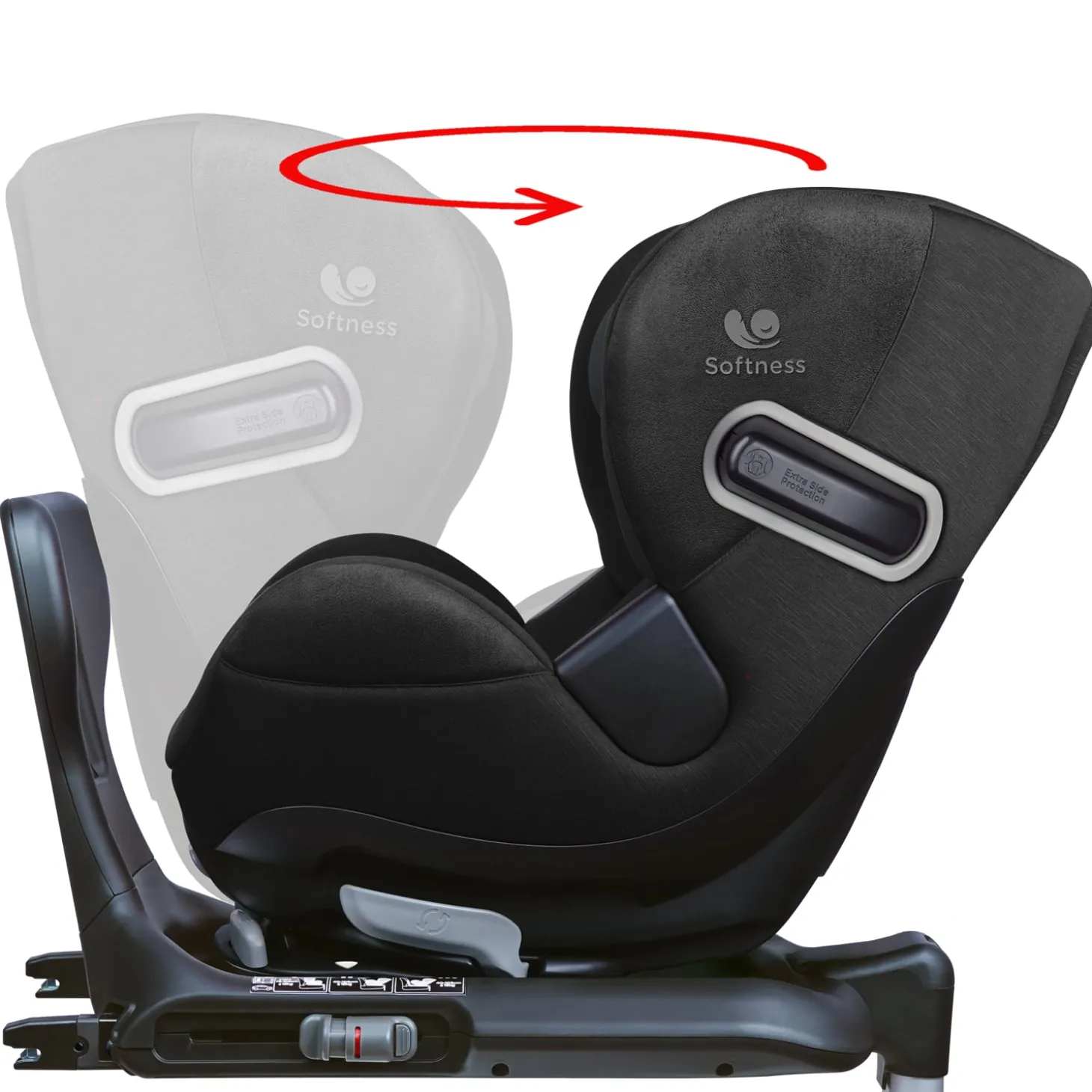 Renolux Siège auto Gaia + Carbon