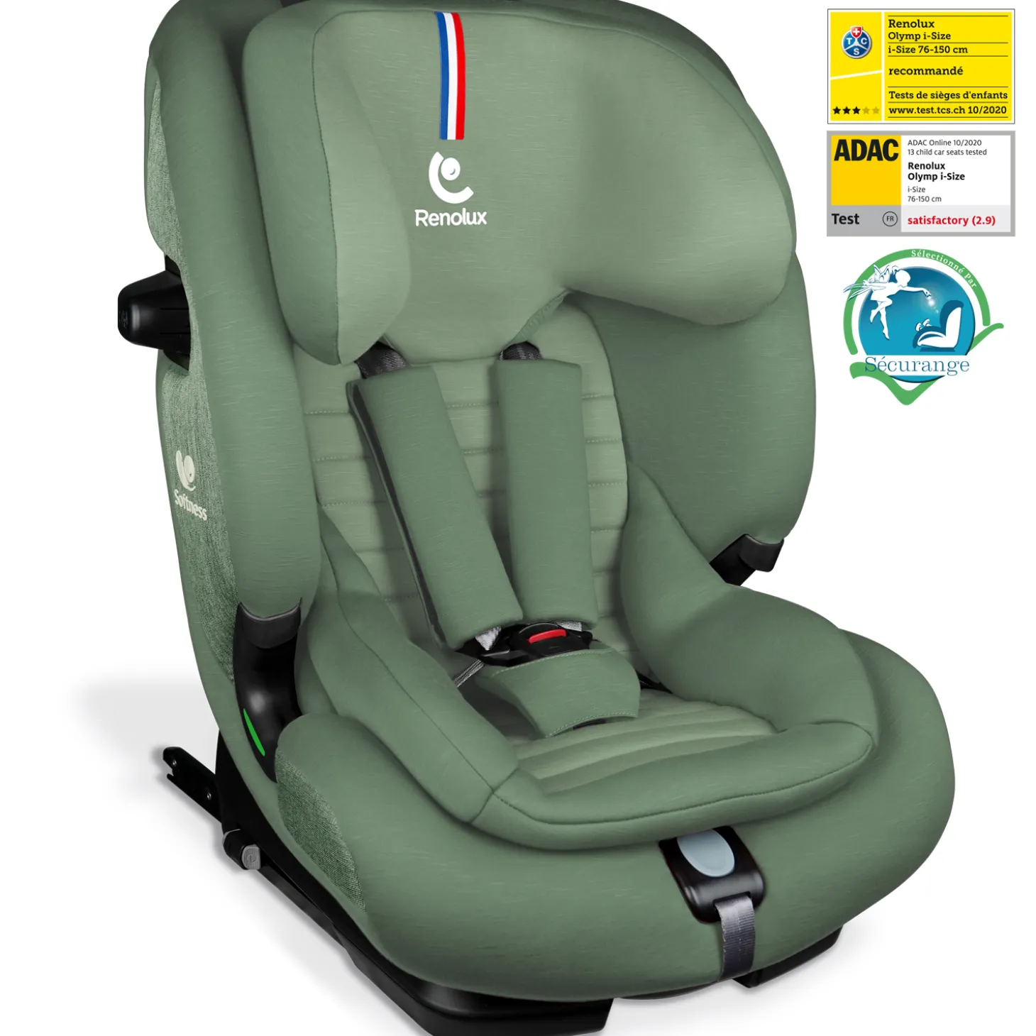 Renolux Siège auto i-size isofix Olymp Garden