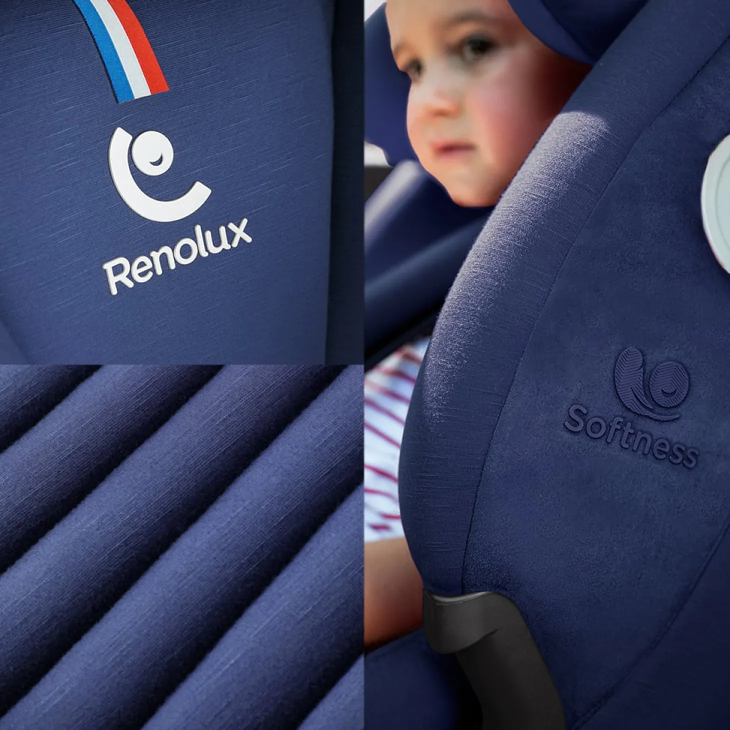 Renolux Siège auto Olymp Softness Océan