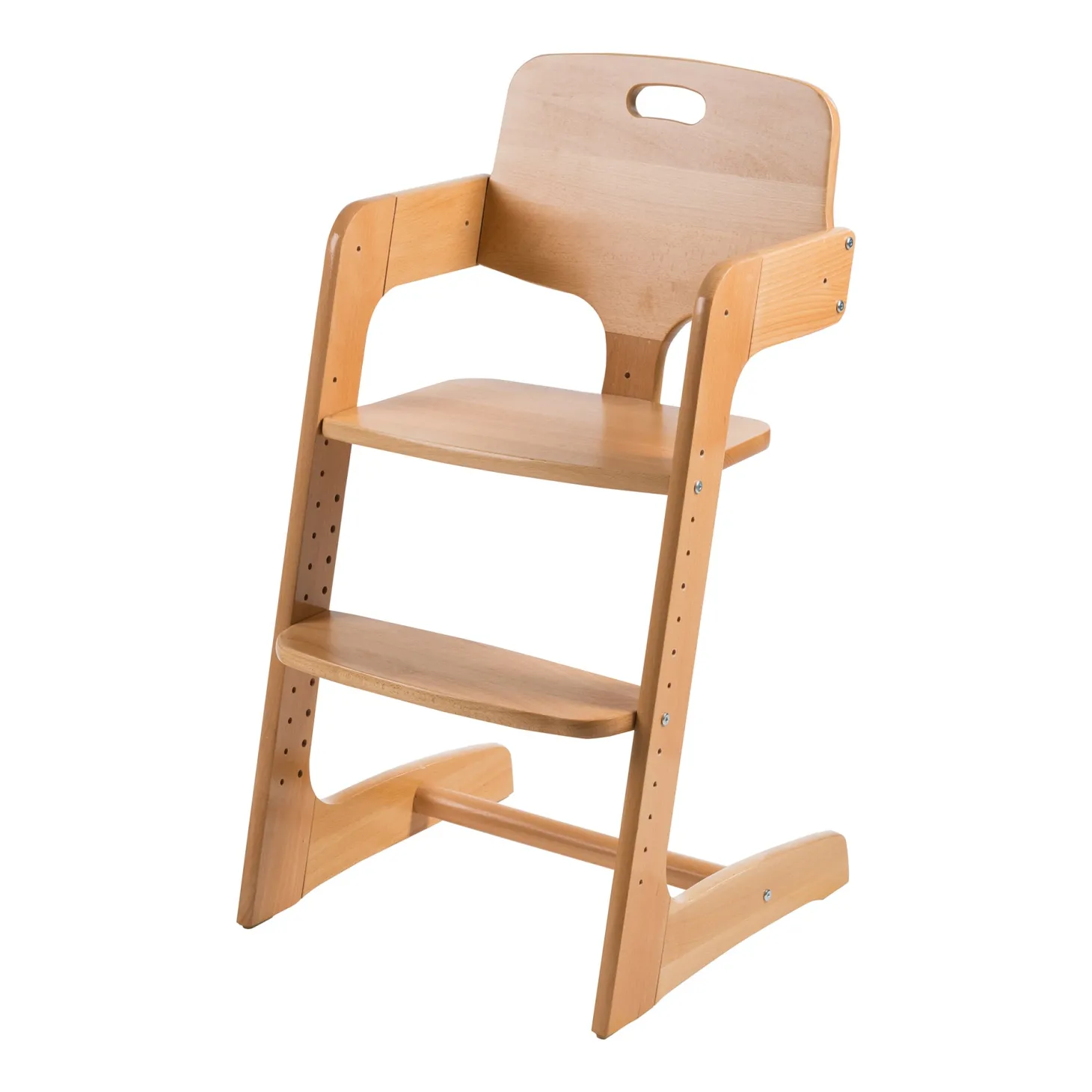 Roba Chaise haute évolutive avec tablette Kid Up Bois Naturel