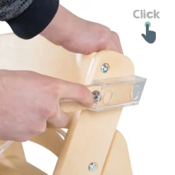 Roba                    Chaise évolutive + tablette Sit Up Fun    Bois Naturel