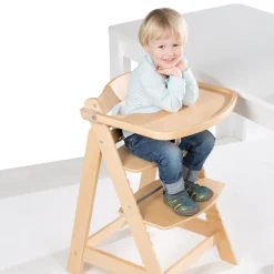 Roba                    Chaise évolutive + tablette Sit Up Fun    Bois Naturel