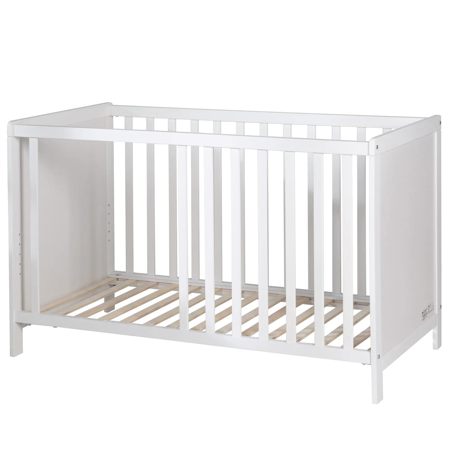 Roba Lit cododo + Commode à langer tiroirs Hambourg Blanc