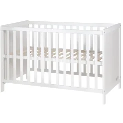 Roba Lit cododo + Commode à langer tiroirs Hambourg Blanc