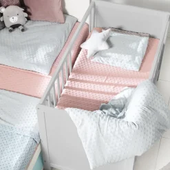 Roba Lit cododo + Commode à langer tiroirs Hambourg Gris