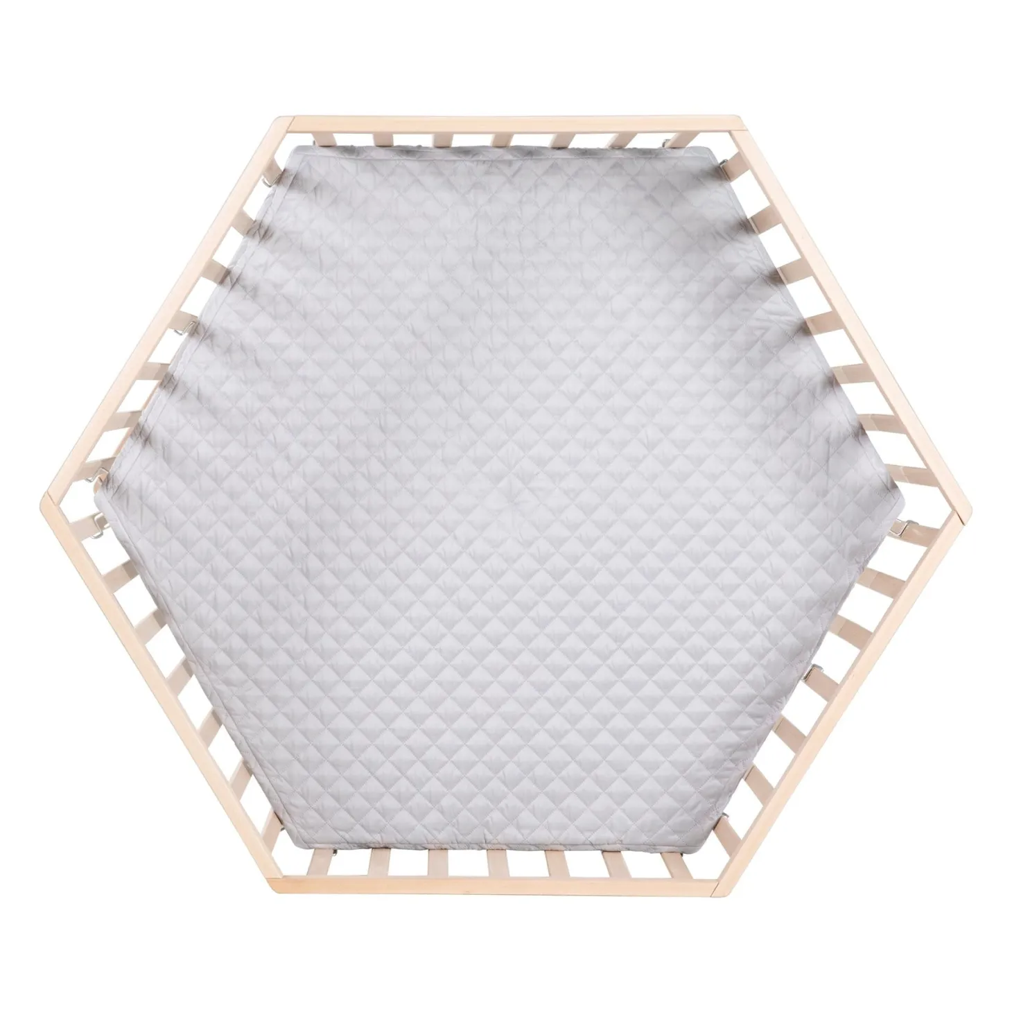 Roba Parc hexagonal Cosiplay Bois Naturel