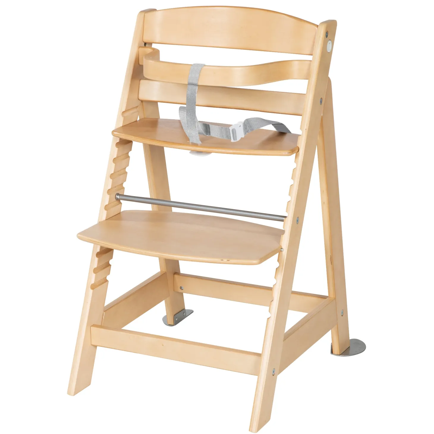 Roba Set Transat + chaise haute évolutive Born Up Bois Naturel