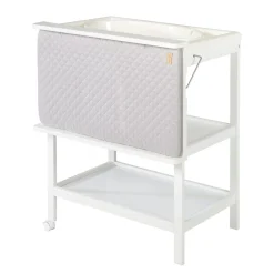 Roba Table à langer Baby Pool rabattable + baignoire Gris