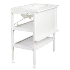 Roba                    Table à langer Baby Pool rabattable + baignoire     Gris
