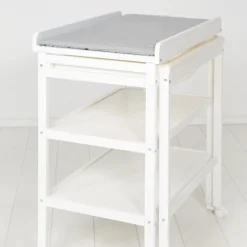 Roba                    Table à langer extensible + baignoire coulissante    Gris