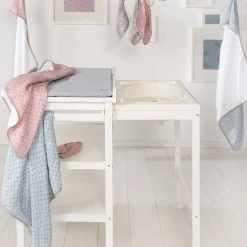 Roba                    Table à langer extensible + baignoire coulissante    Gris