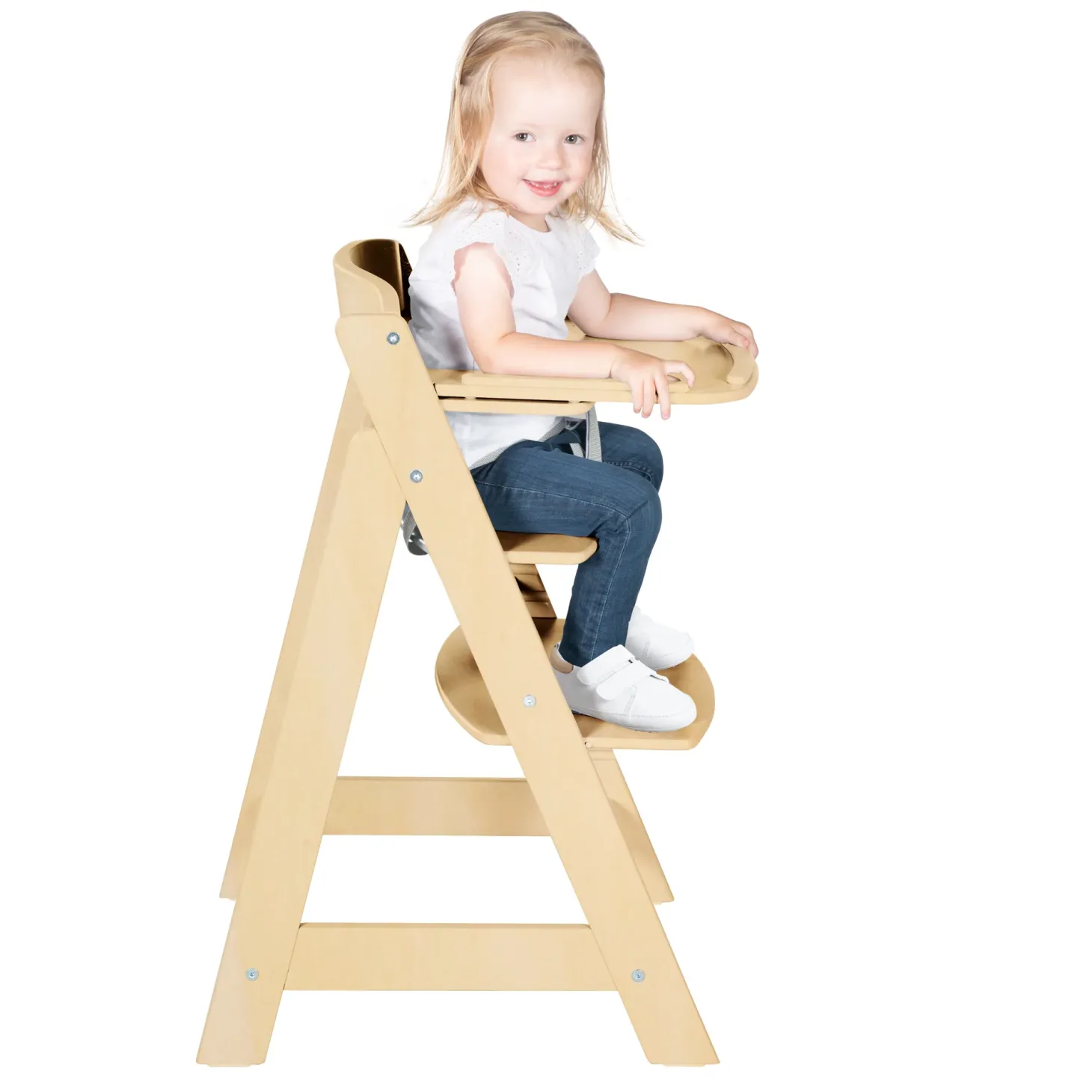 Roba Tablette adaptable chaise évolutive Sit Up Flex Bois naturel