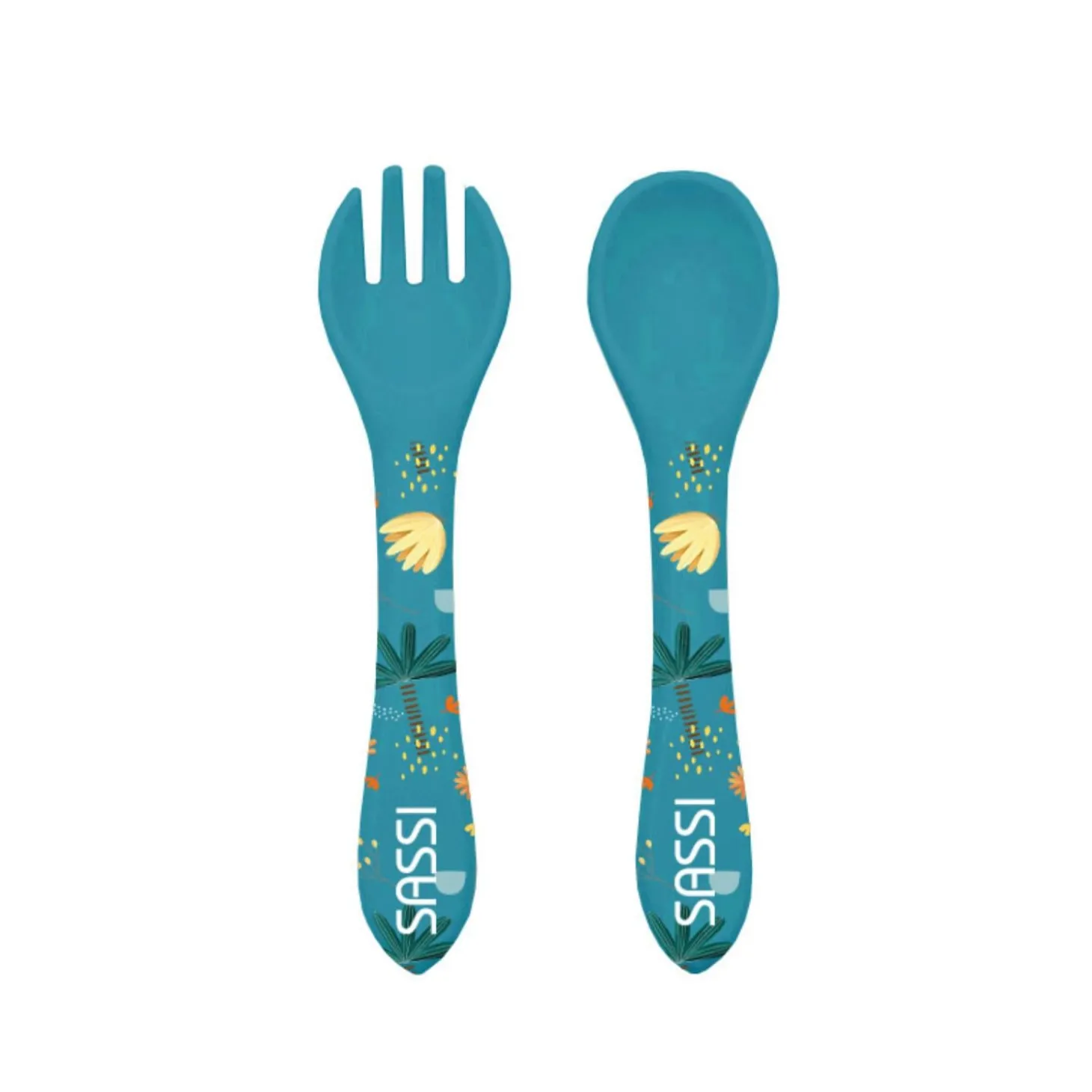 Sassi Junior Cuillere et fourchette Munchy The Bear