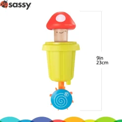 Sassy                    Jouet de bain Water & Grow Mushroom    Multicolore