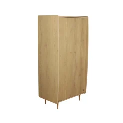 Sauthon                    Armoire 2 Portes My Love    Chêne Vintage