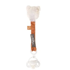 Sauthon                    Attache sucette ourson Orsino    Beige