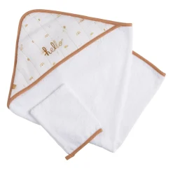 Sauthon Cape de bain avec gant Sunlight