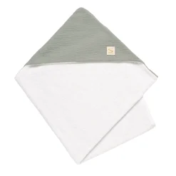 Sauthon                    Cape de bain Uni Sauge    Vert