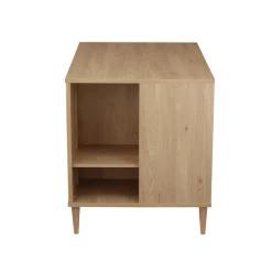Sauthon Commode Ilot Bébé Chêne Suave/Hêtre Brut