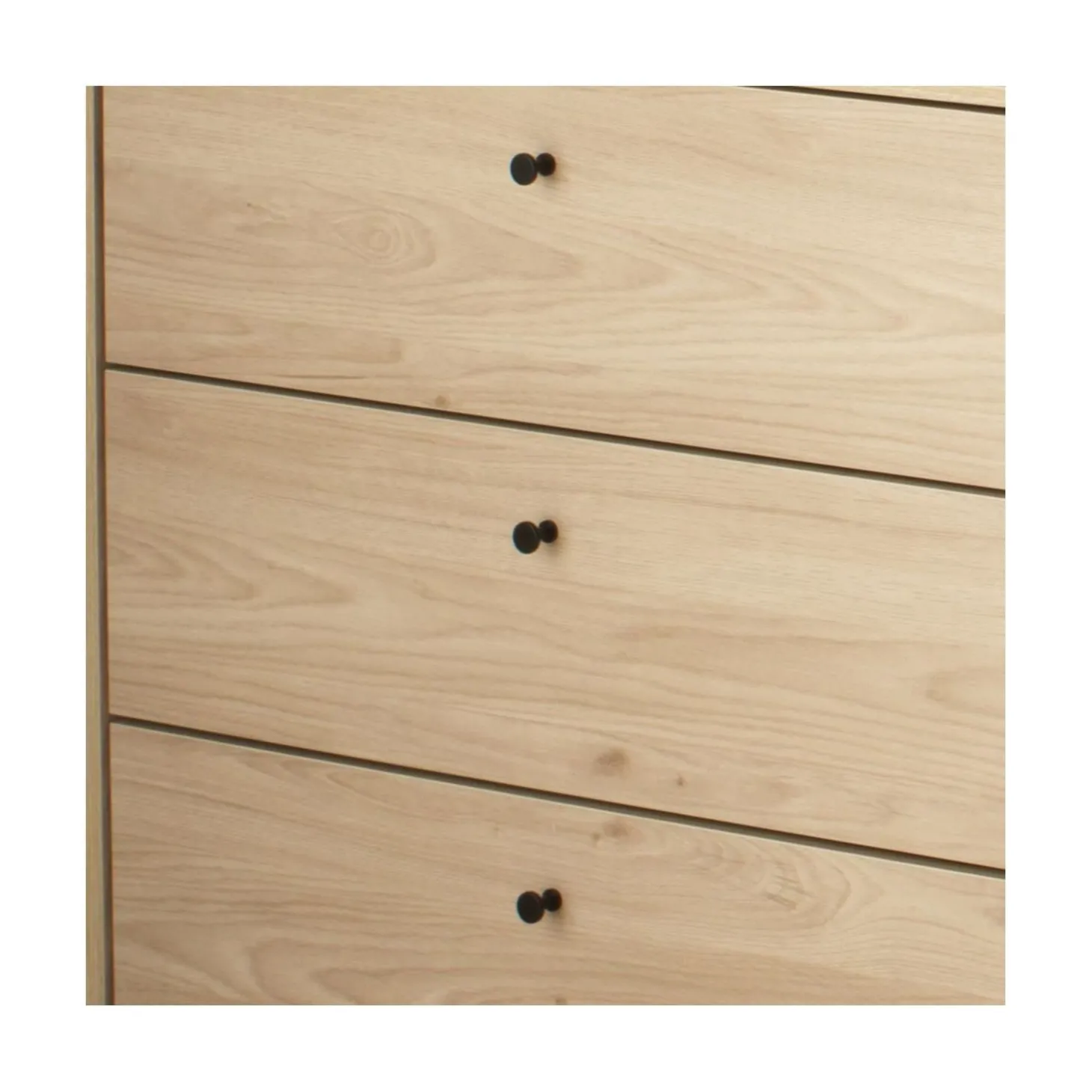 Sauthon Commode Ilot Bébé Chêne Suave/Hêtre Brut