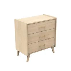 Sauthon Commode 3 tiroirs Arty Chêne Suave