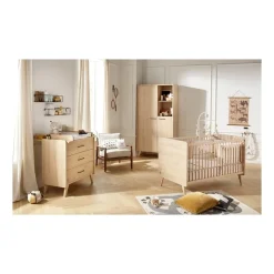 Sauthon Commode 3 tiroirs Arty Chêne Suave