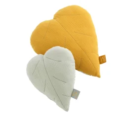 Sauthon                    Coussin déco Promenons nous    Jaune Topaze