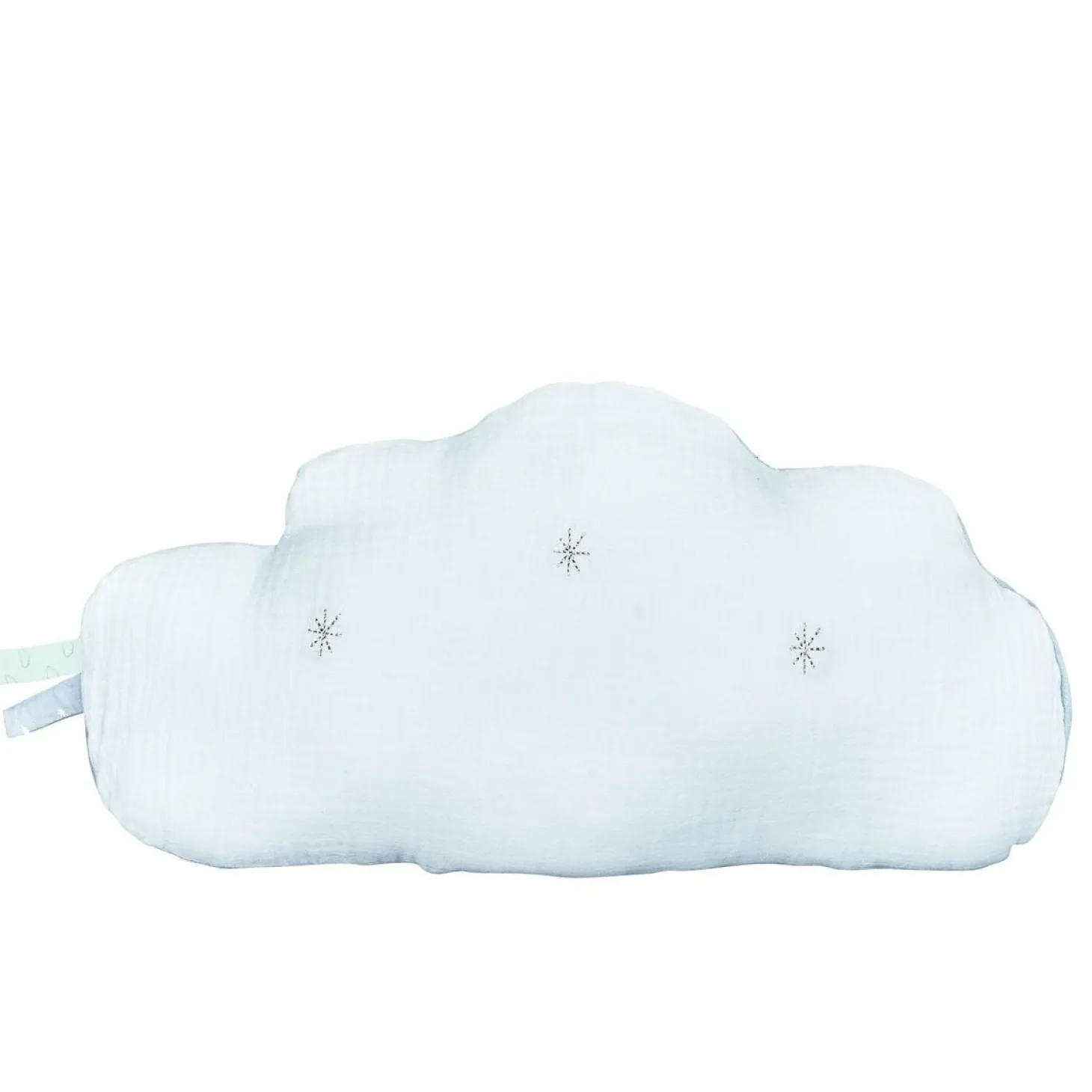 Sauthon Coussin Lily mint Mint - Argenté