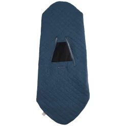 Sauthon                    Couverture Nomade Petit Nuage    Bleu Orage