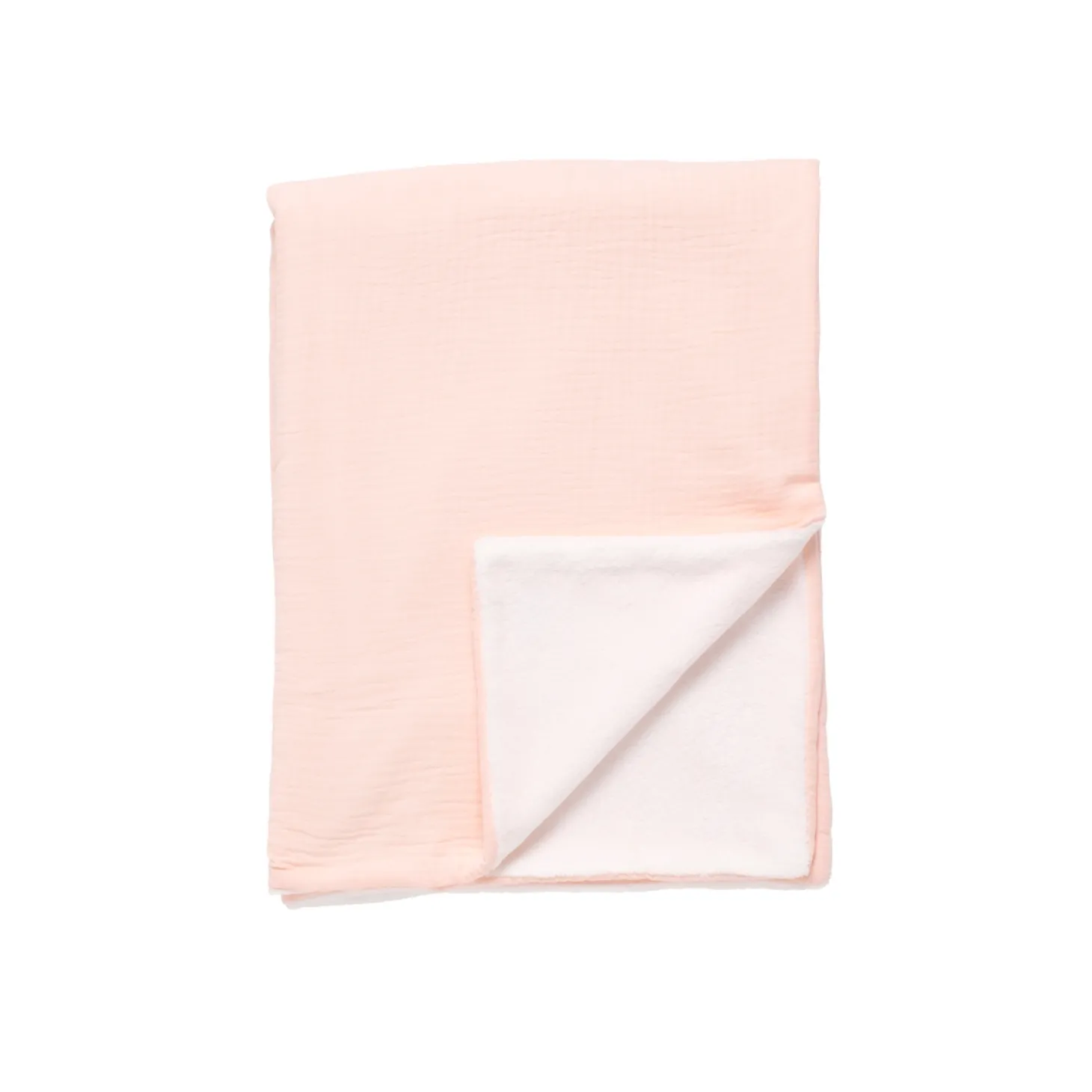 Sauthon Couverture Uni Petale Rose