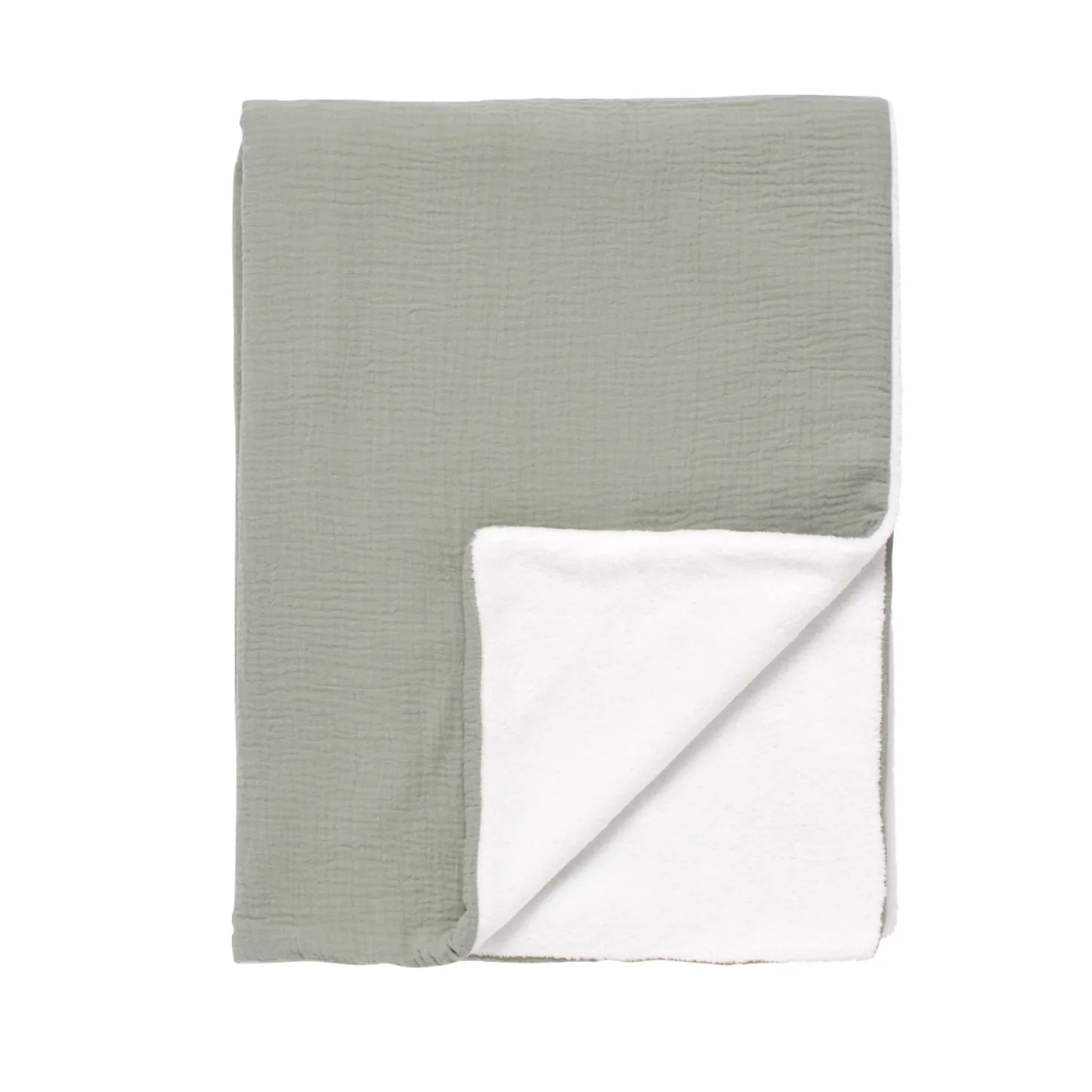 Sauthon Couverture Uni Sauge Vert