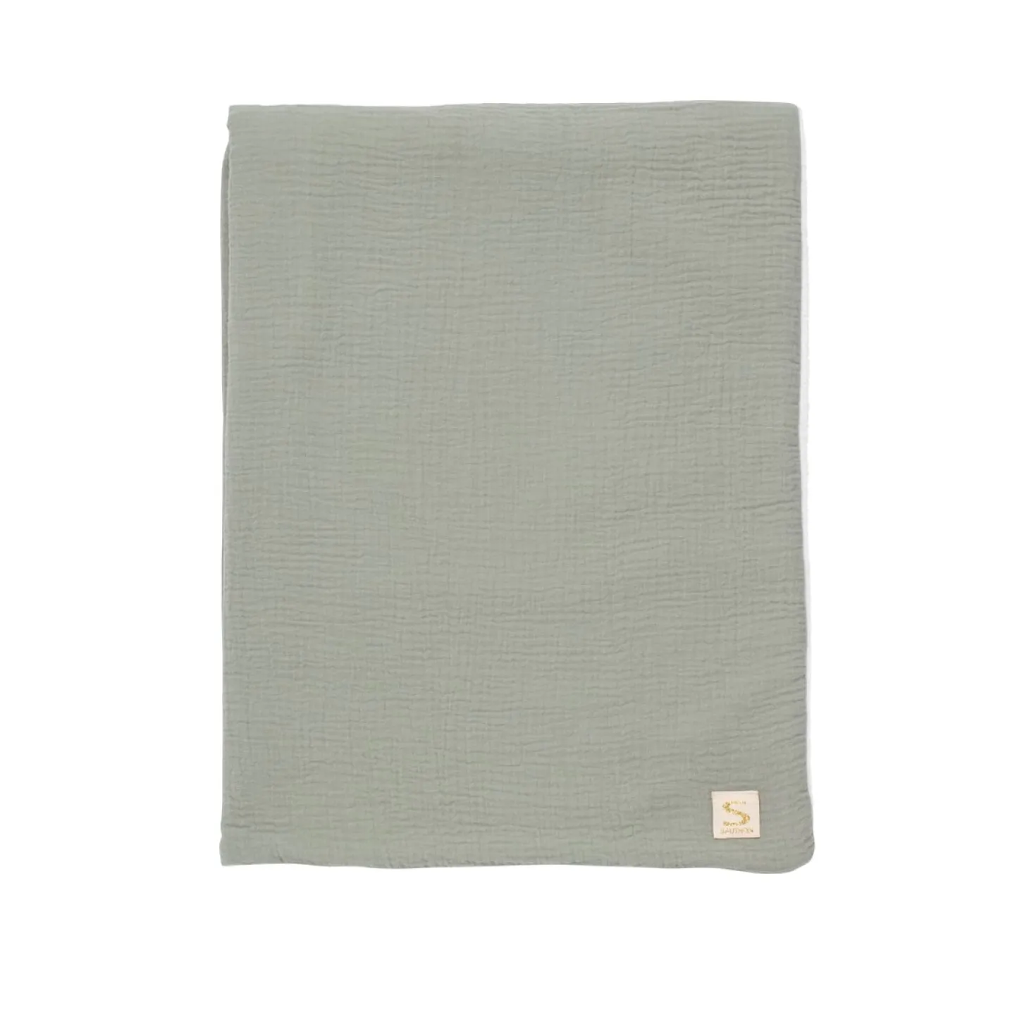 Sauthon Couverture Uni Sauge Vert