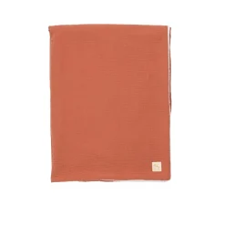 Sauthon Couverture Uni Terracottta Rouge