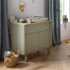 Sauthon Dispositif à langer intégral Eléonore Chêne Doré - Kaki