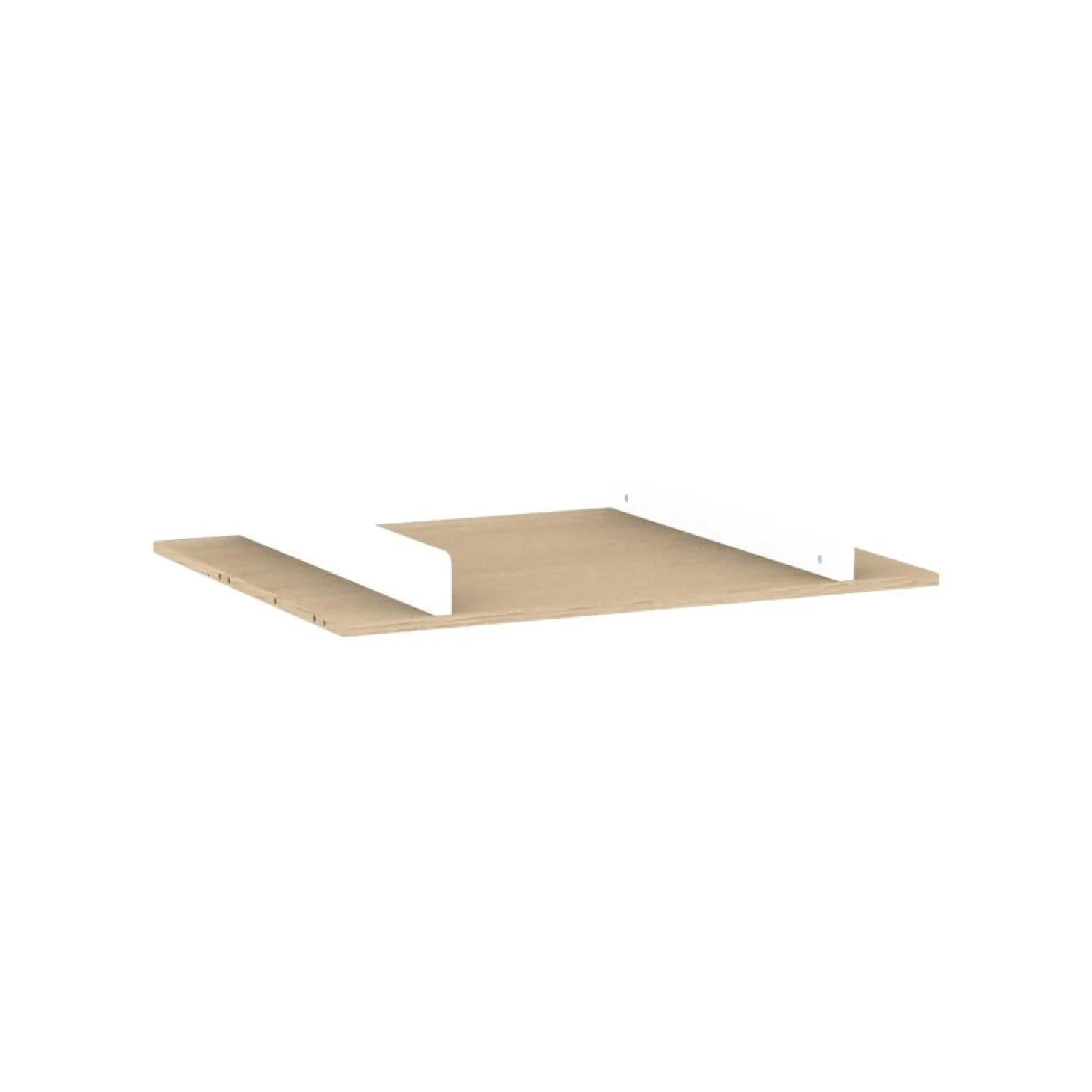Sauthon Dispositif à Langer Pour Commode Dessus Integral Maxi Alice Chêne Suave / Blanc