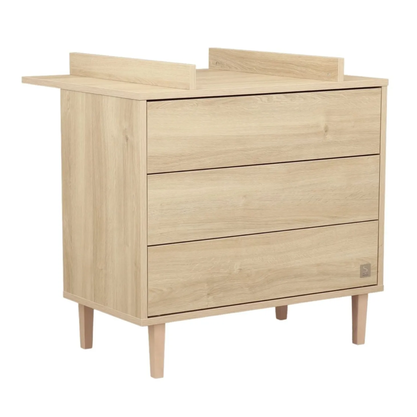 Sauthon Dispositif à langer pour Commode Paloma bois Chêne Sépia