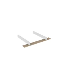 Sauthon Dispositif à Langer Pour Armoire Maxi Alice Chêne Suave / Blanc