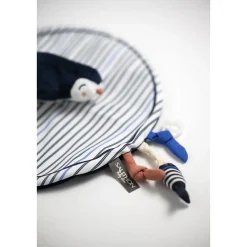 Sauthon                    Doudou mouchoir Baby Sailor    Bleu