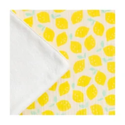 Sauthon Drap de Plage Citron Pop Jaune / Vanille