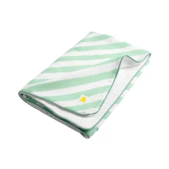 Sauthon Drap de Plage Pop Vert Menthe / Vanille