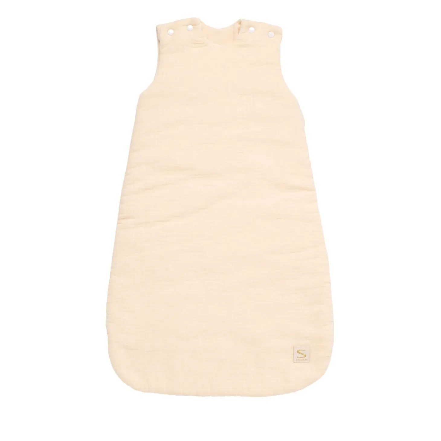 Sauthon Gigoteuse + doudou mouchoir Uni Vanilla Beige 0-6 mois