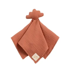 Sauthon Gigoteuse + doudou mouchoir Uni Terracotta Rouge 0-6 mois