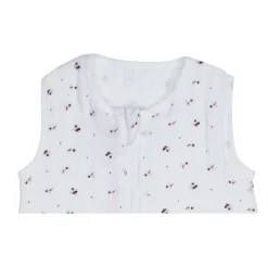 Sauthon Gigoteuse lange BIO Miss Fleur de Lune Blanc - Rose 0-6 mois