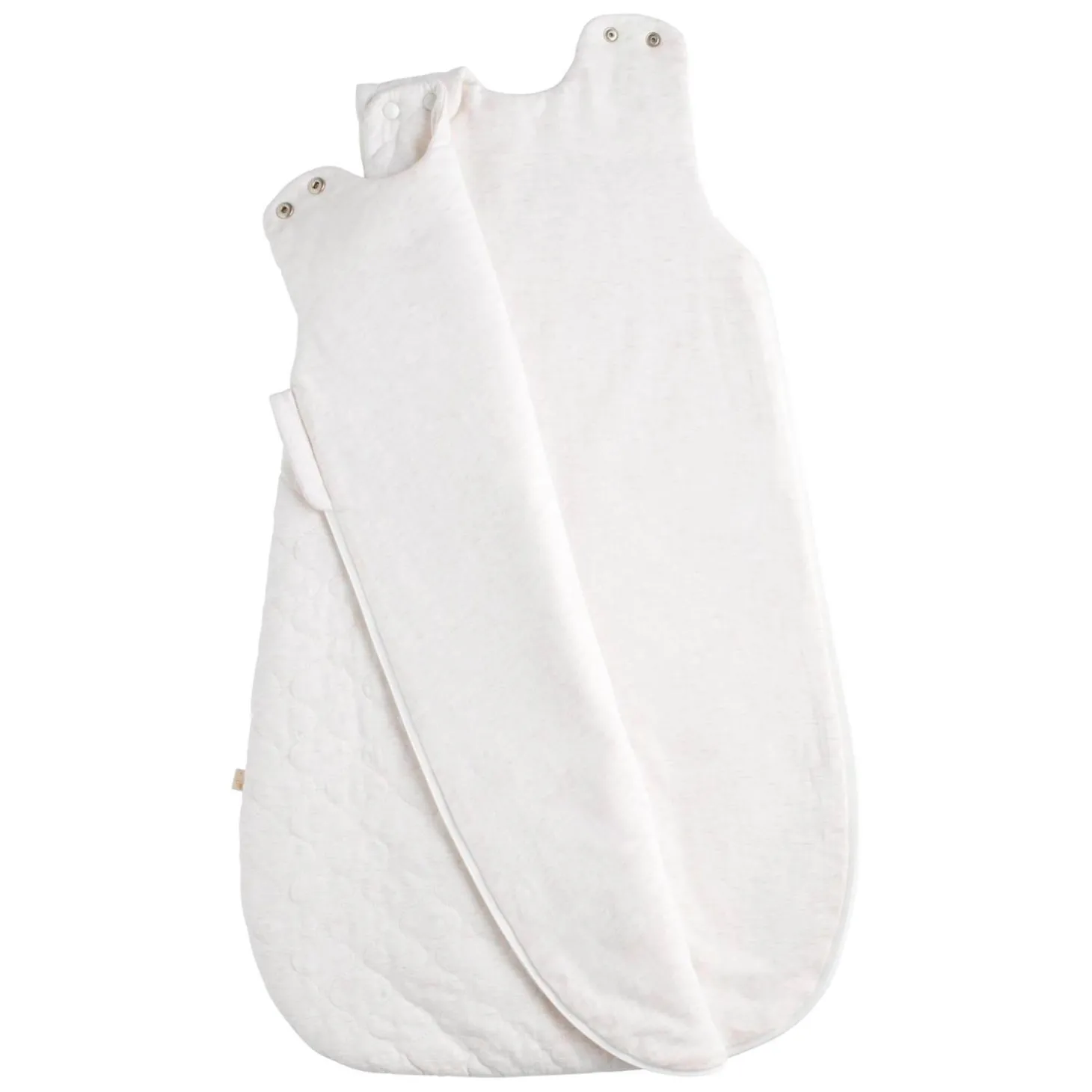 Sauthon Gigoteuse Ouatinée Petit Coeur Beige Chiné 0-6 mois