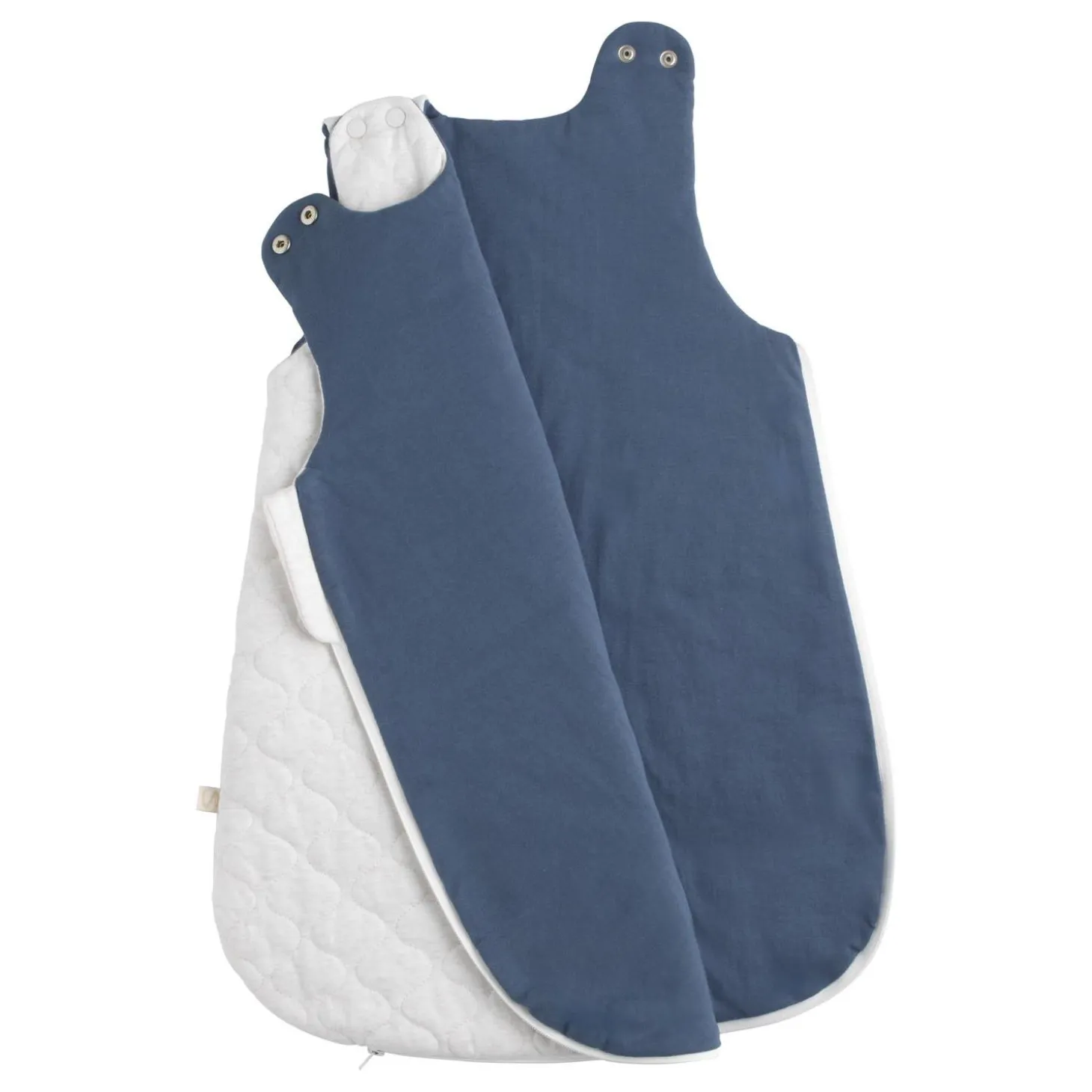Sauthon Gigoteuse Petit Nuage Beige Chiné/Bleu Orage Naissance