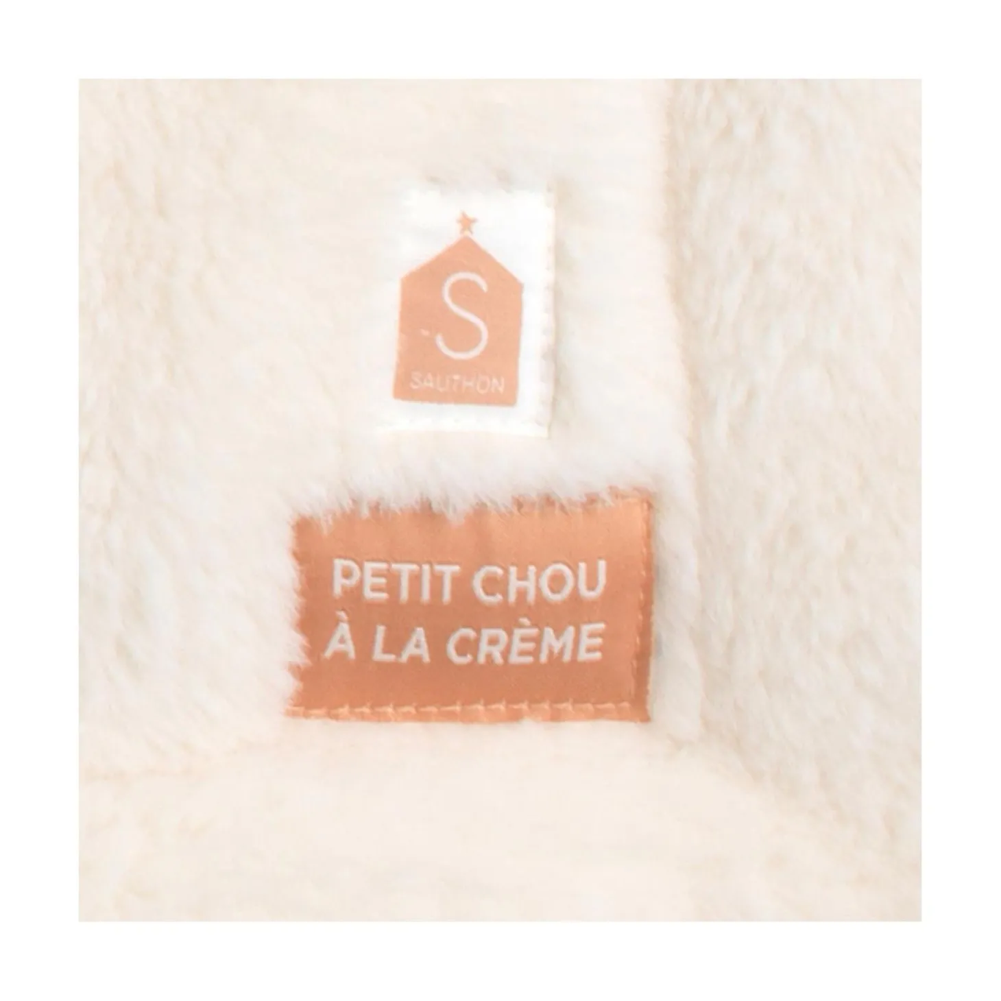 Sauthon Grand Tapis Petit Chou Ecru/Caramel