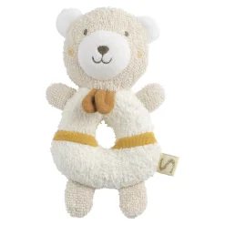 Sauthon                    Hochet Petit Soleil    Beige Chiné/Ocre/Caramel